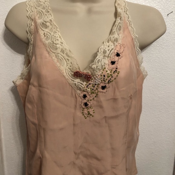 snak Other - Vintage beaded silk camisole unique S